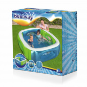 Pool Med Fönster 168 x 168 cm Pool Med Fönster 168 x 168 cm