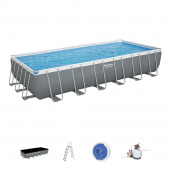 Bestway Power Steel Pool Set 732 X 366 X 132 CM Bestway Power Steel Pool Set 732 X 366 X 132 CM