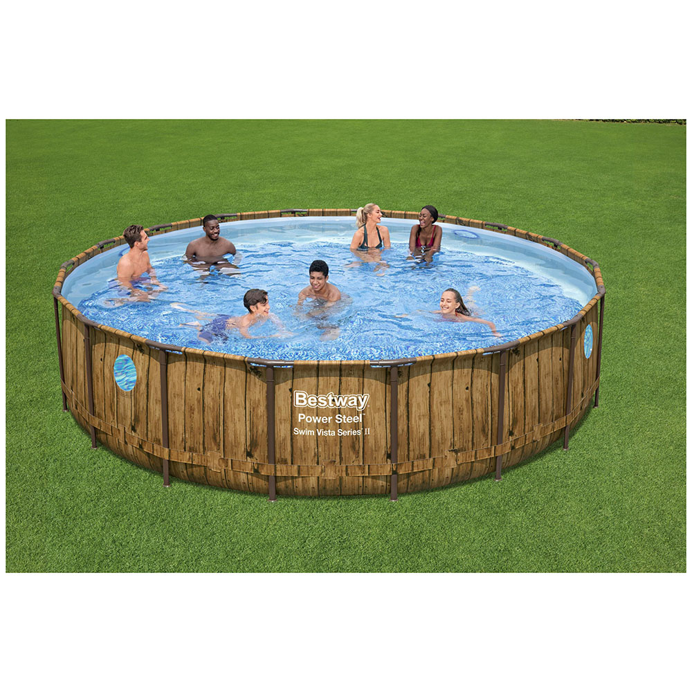 Bestway Power Steel Vista Pool Set 549 X 122 CM