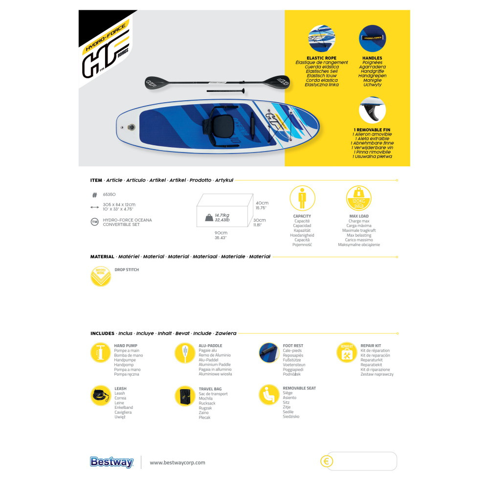 Hydro-Force Oceana Sup-Bräda