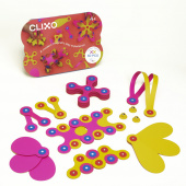 Clixo Crew Pack 30 delar rosa/gul