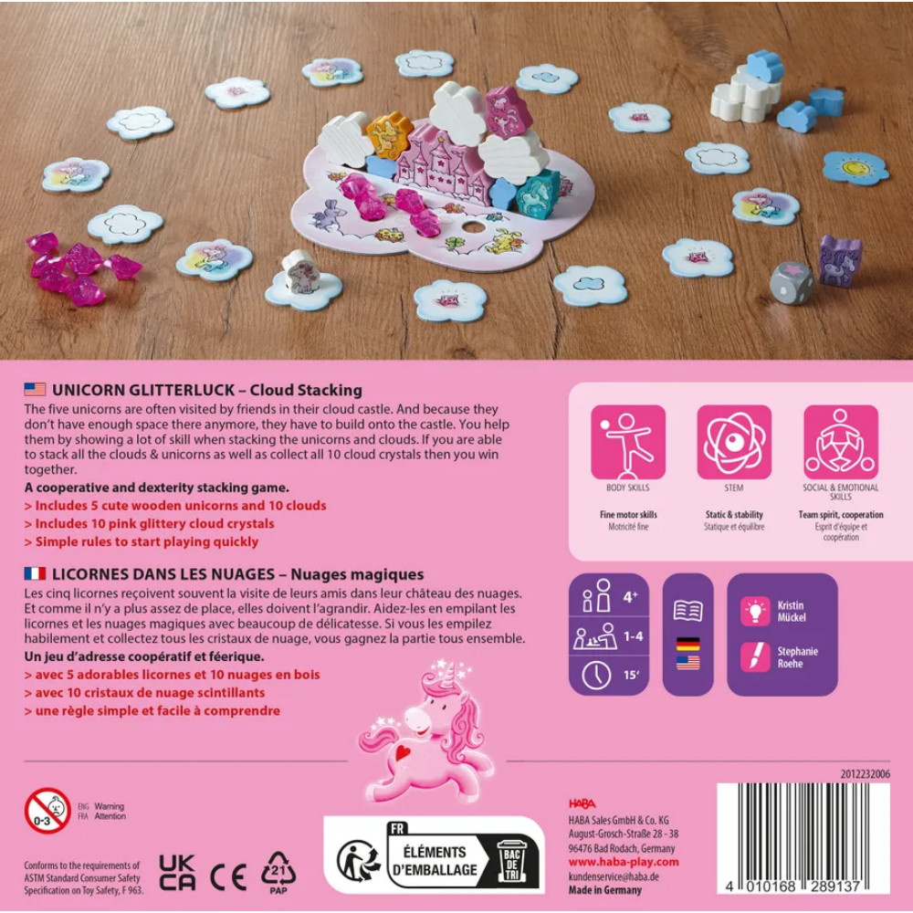 Unicorn Glitterluck - Cloud Stacking (Eng)