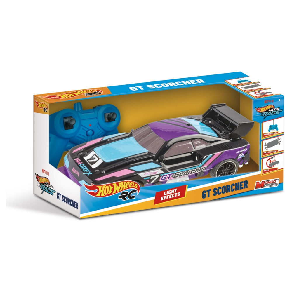 Hot Wheels Let's Race RC GT Scorcher 1:24