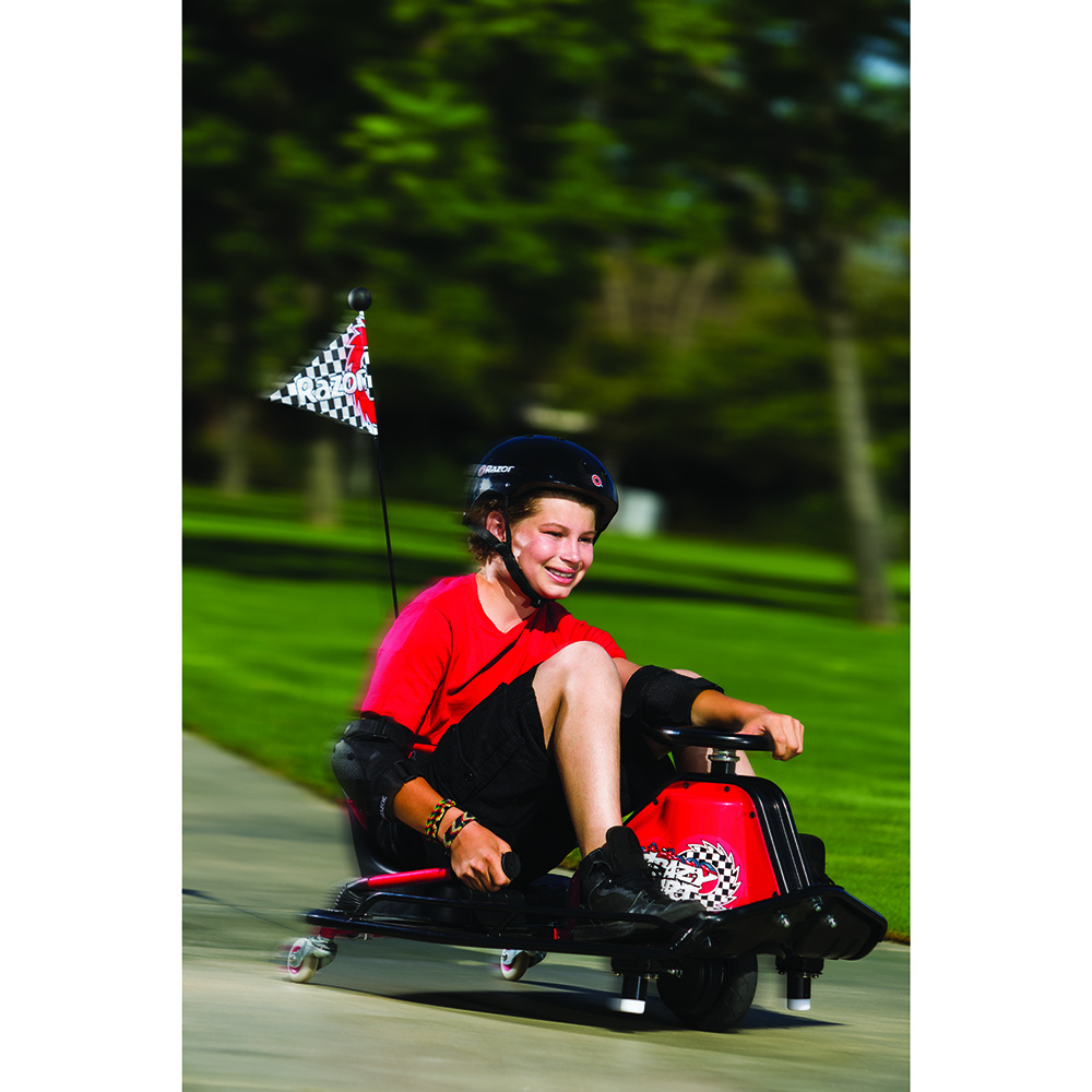 Razor Electric Crazy Cart Black