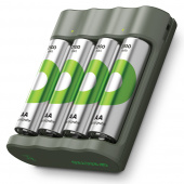 GP Recyko Everyday laddare inkl. 4st AA 2100mAh GP Recyko Everyday laddare inkl. 4st AA 2100mAh