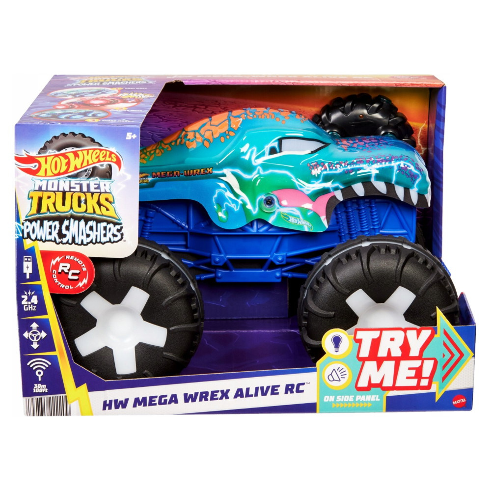 Hot Wheels - Radiostyrd Monstertruck Mega Wrex Alive