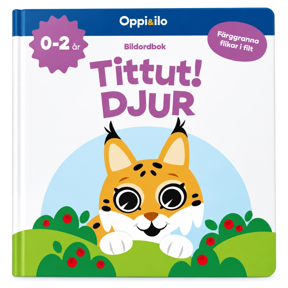 Tittut Filtflikbok Djur 