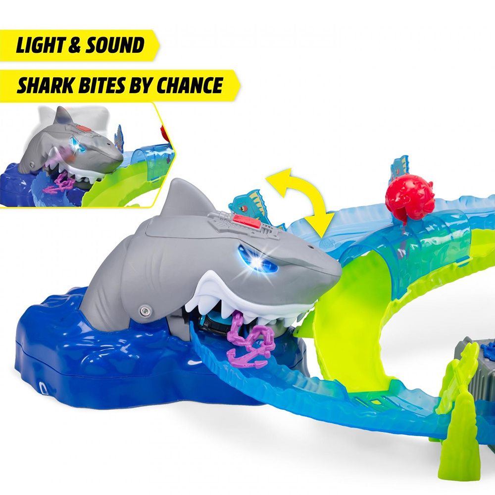 Dickie Toys White Shark Track Set