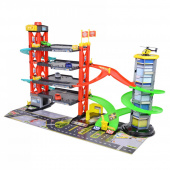 Dickie Toys - Parkeringshus Med 4 Bilar Dickie Toys - Parkeringshus Med 4 Bilar