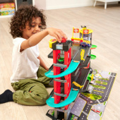 Dickie Toys - Parkeringshus Med 4 Bilar Dickie Toys - Parkeringshus Med 4 Bilar