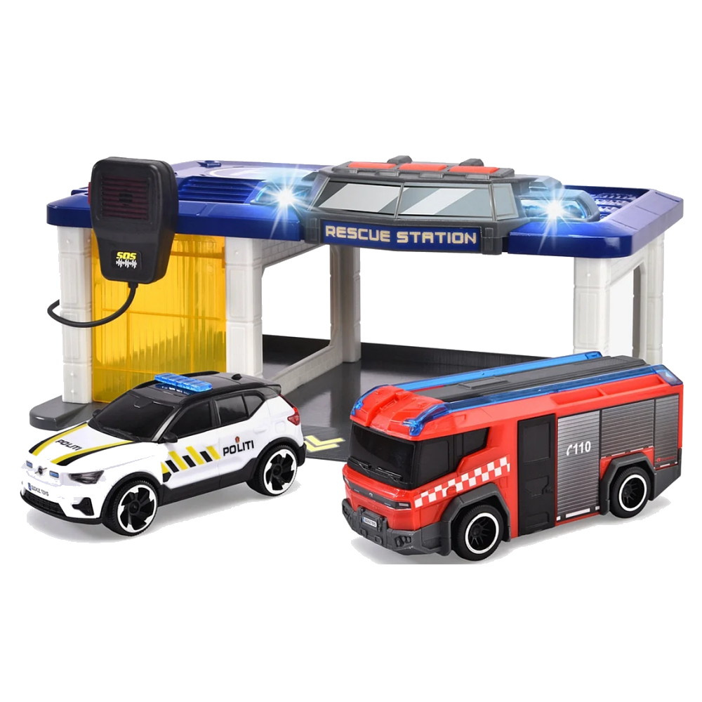 Räddningsstation med 2 Fordon