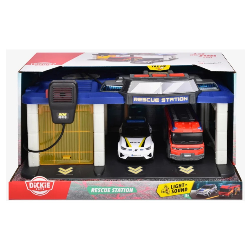 Räddningsstation med 2 Fordon