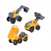 Dickie Toys - Volvo Byggmaskins Set Dickie Toys - Volvo Byggmaskins Set