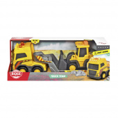 Volvo Långtradare med Hjullastare Volvo Långtradare med Hjullastare