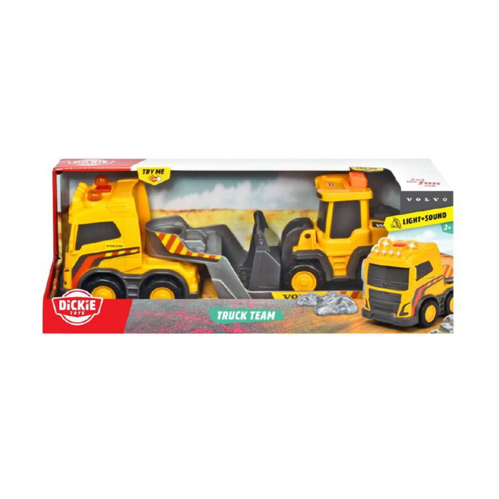 Volvo Lastbil med Hjullastare