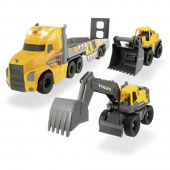 Mack/Volvo Långtradare med Anläggningsfordon Mack/Volvo Långtradare med Anläggningsfordon