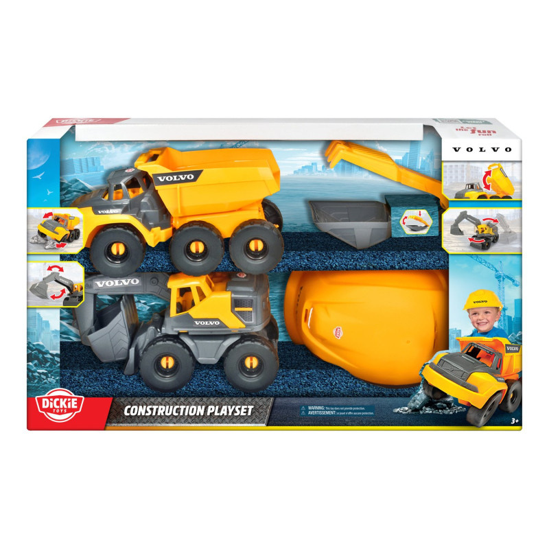 Dickie Toys Volvo Construction lekset