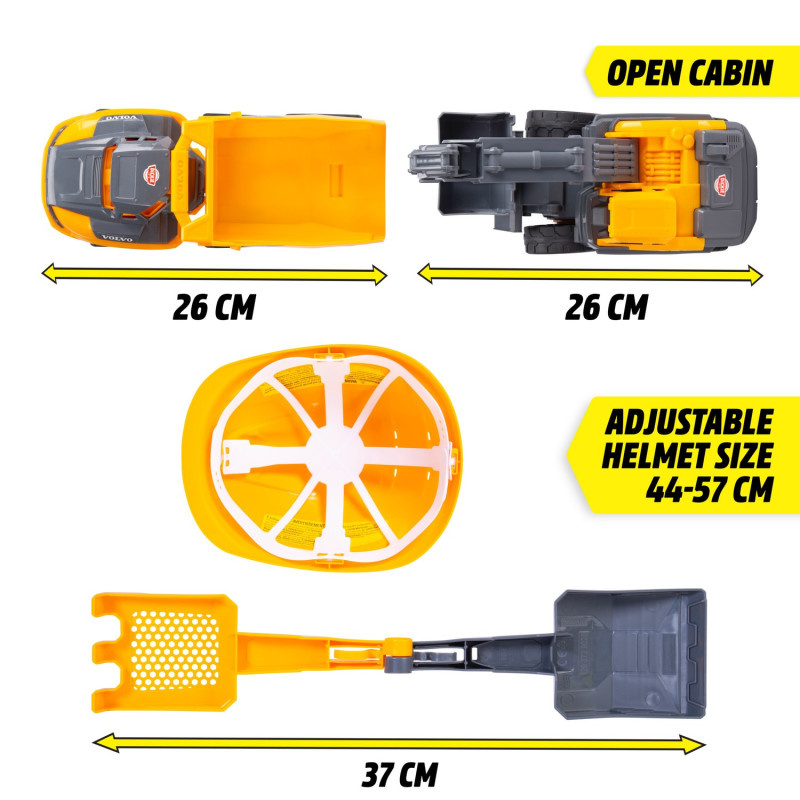 Dickie Toys Volvo Construction lekset