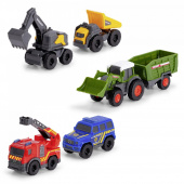 Dickie Toys - Mini Leksaksbilar 5-Pack Dickie Toys - Mini Leksaksbilar 5-Pack