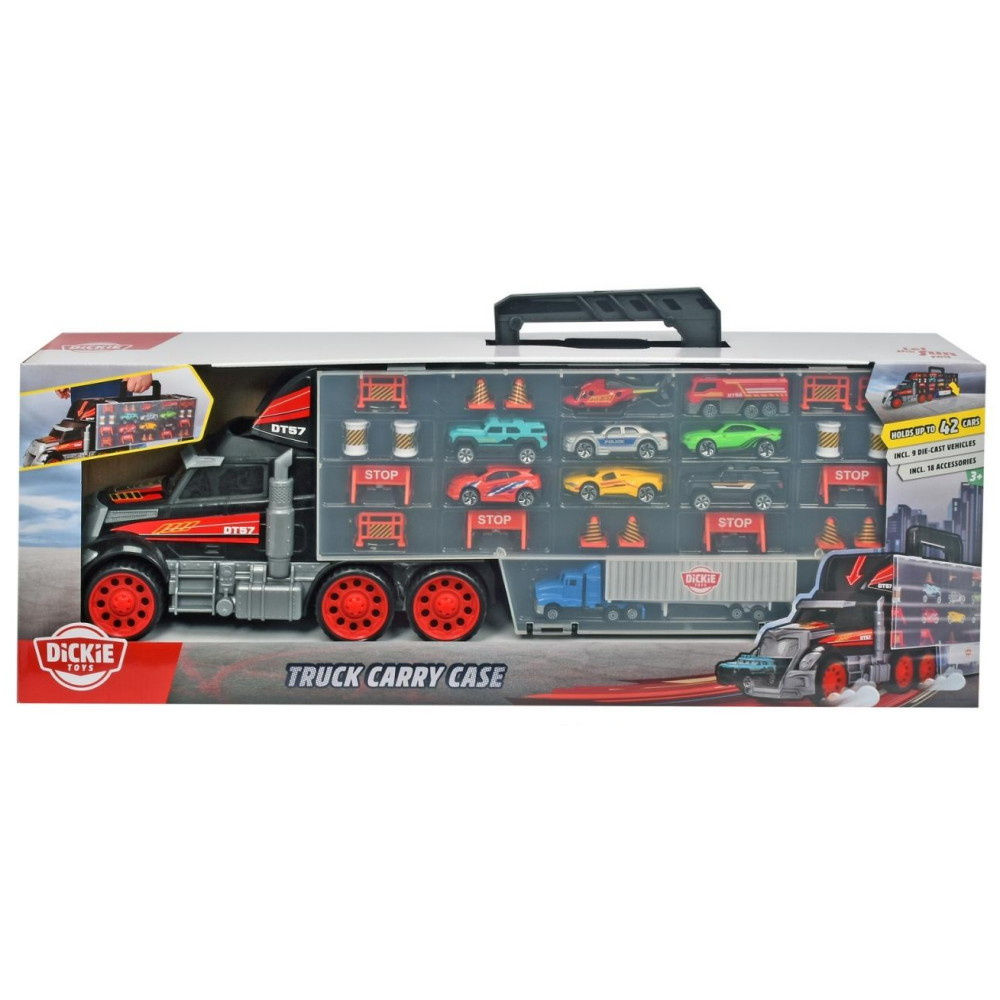 Dickie Toys - Förvarings Lastbil Med Tillbehör