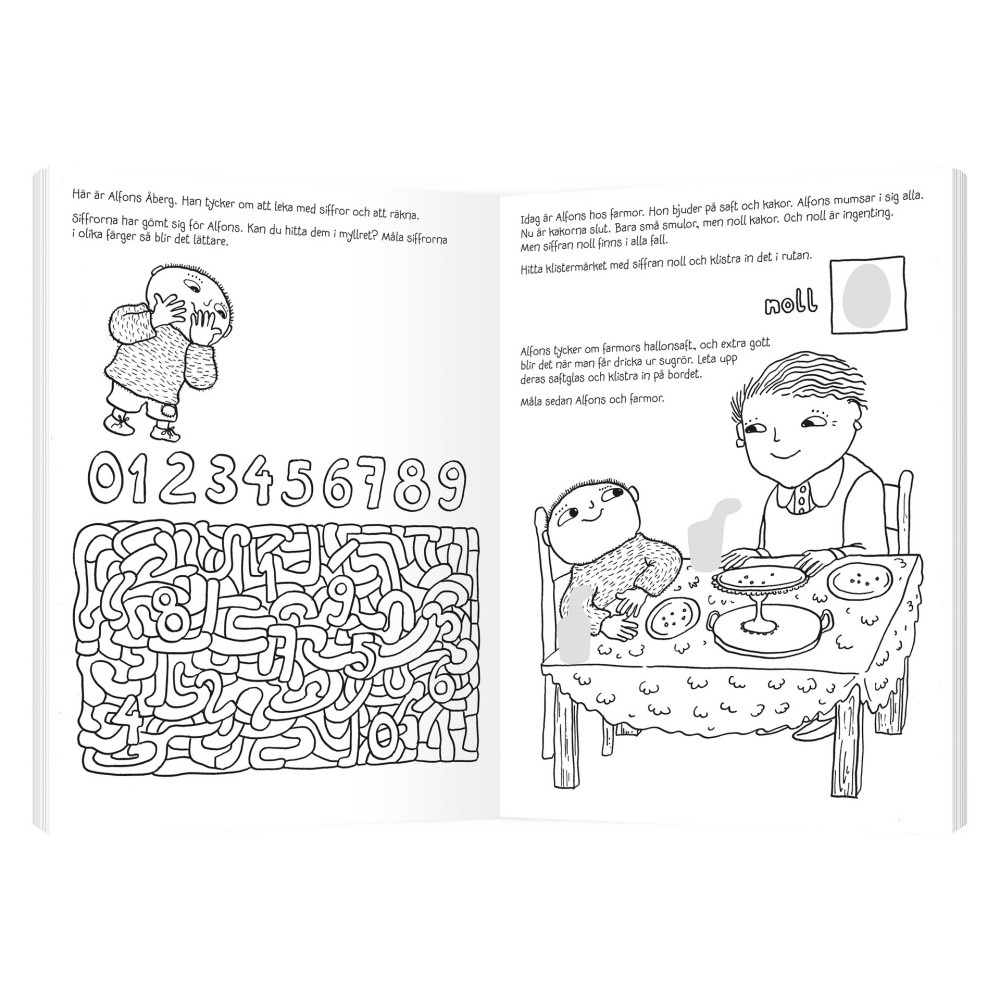 Alfons Snurriga Siffror