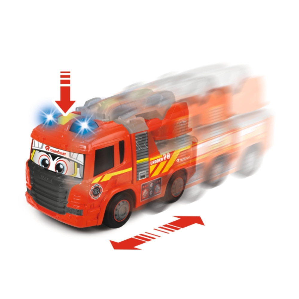 ABC Brandbil Ferdy Fire Röd 