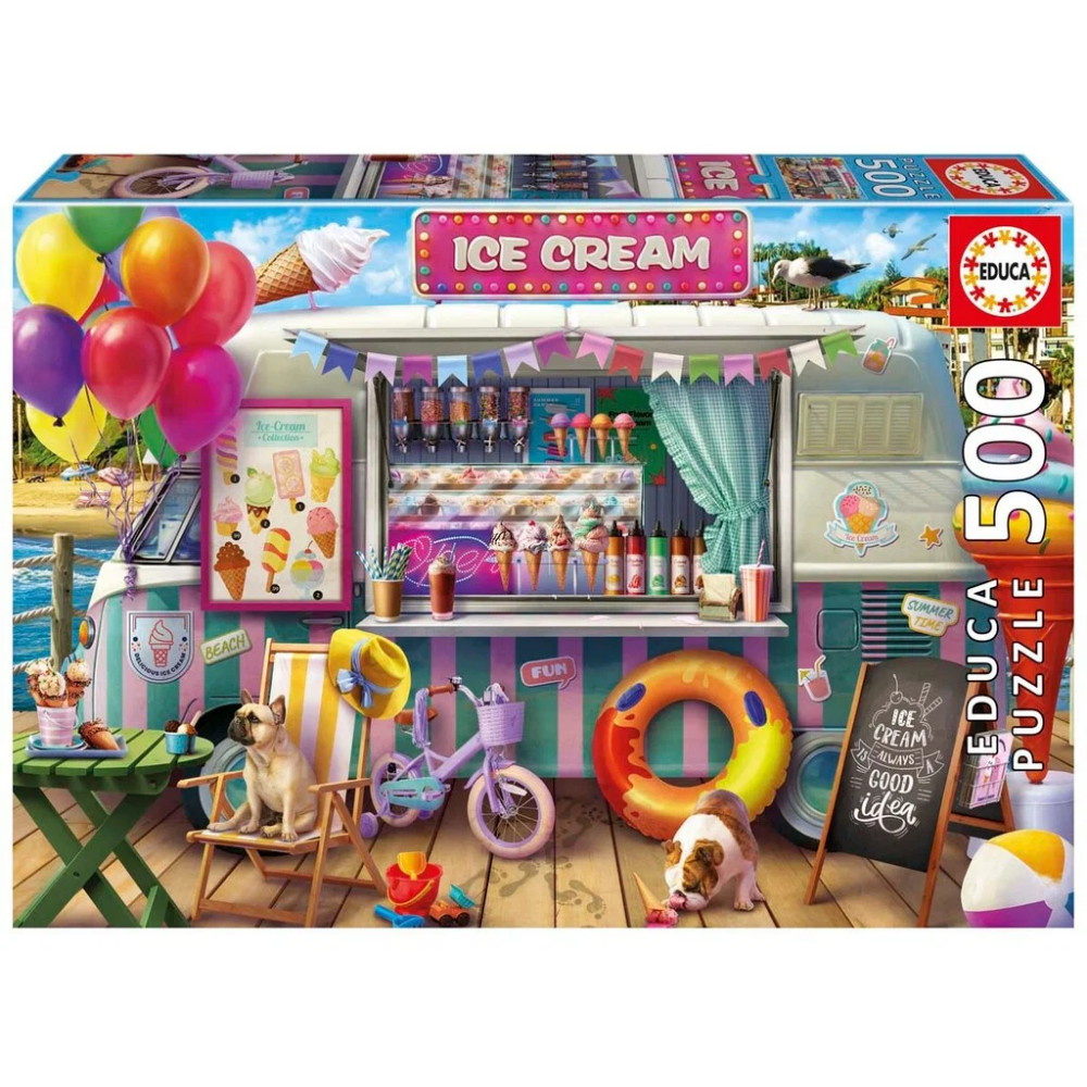 Educa Pussel: Ice Cream Van 500 bitar