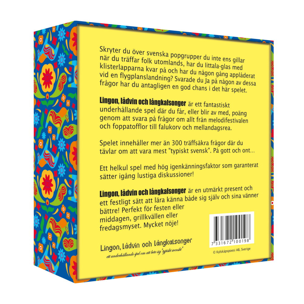 Lingon, lådvin & långkalsonger