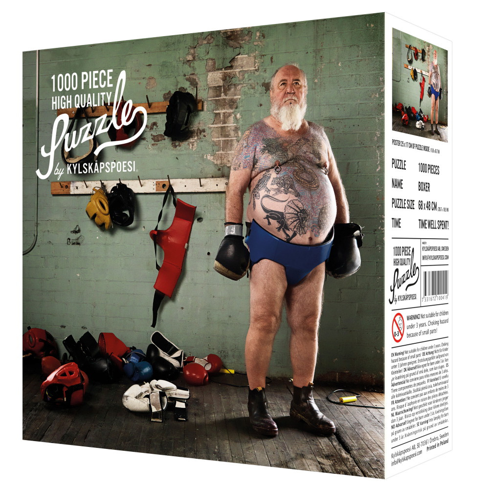 Kylskåpspoesi Pussel - Boxer 1000 Bitar