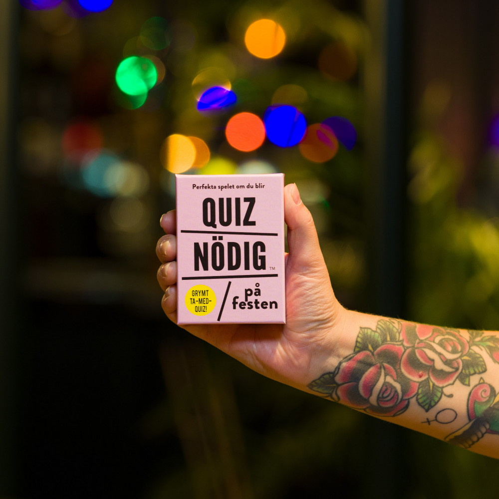 Quiznödig - På festen