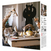 Kylskåpspoesi Pussel - Kitchen Animals 1000 Bitar Kylskåpspoesi Pussel - Kitchen Animals 1000 Bitar