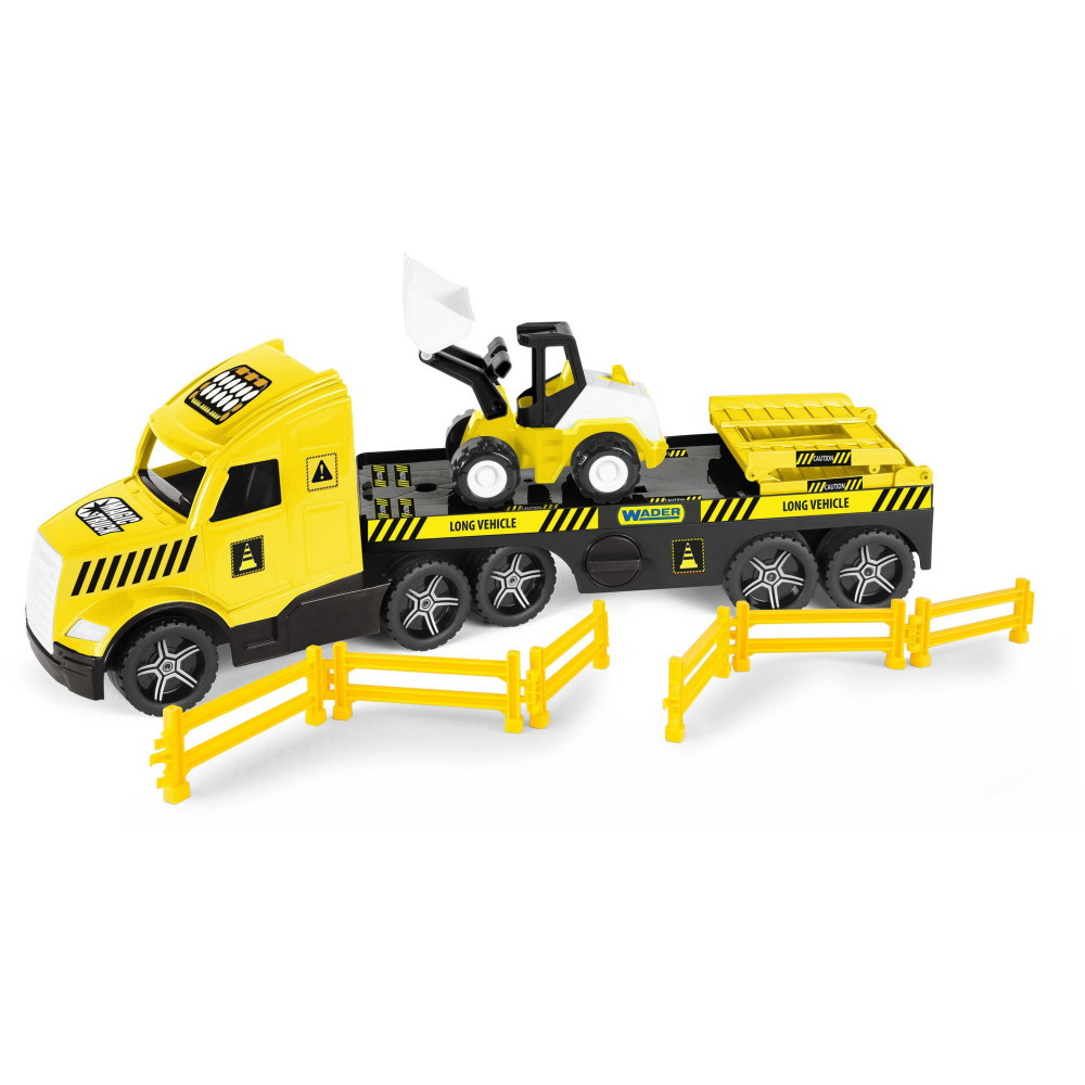Wader Magic Truck Technic Flak Lastbil Och Truck