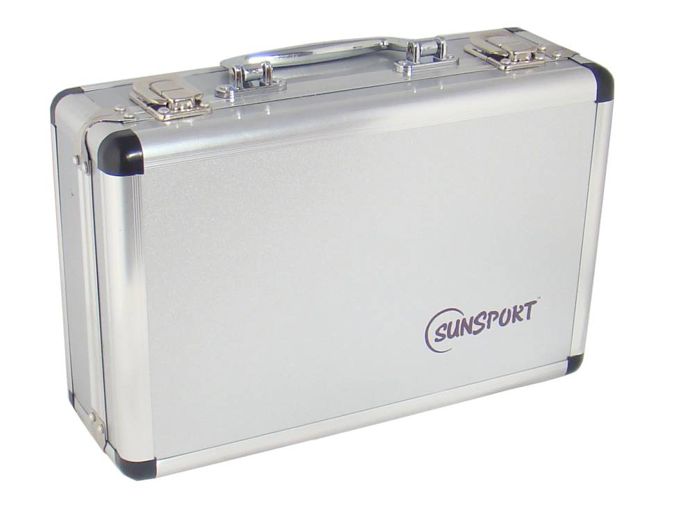 Boule i aluminiumlåda