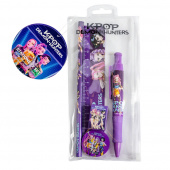 KPop Demon Hunters Stationary Set 5 delar KPop Demon Hunters Stationary Set 5 delar