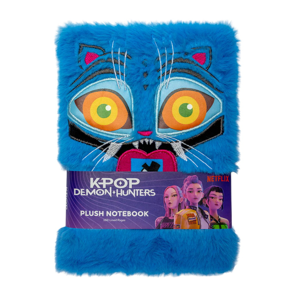 Kpop Demon Hunters - Derpy Tiger Plysch anteckningsbok