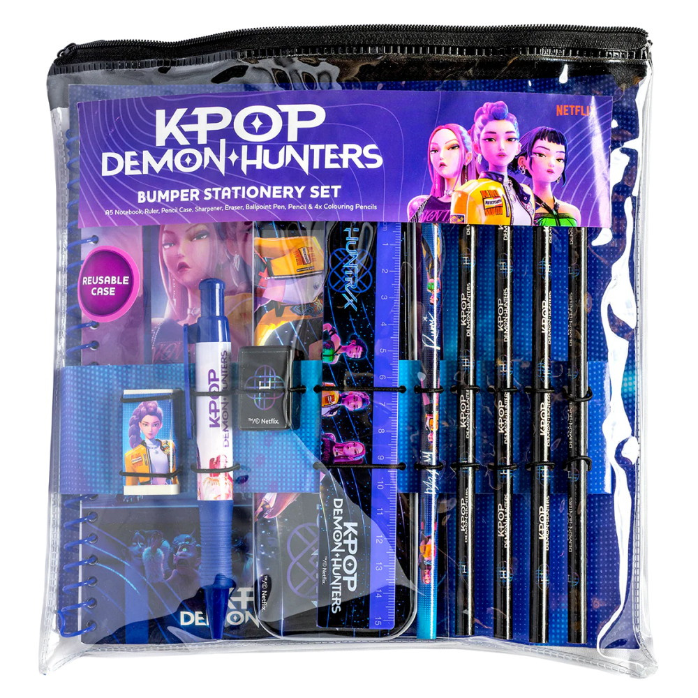 KPop Demon Hunters - Bumper Stationary Set 12 delar