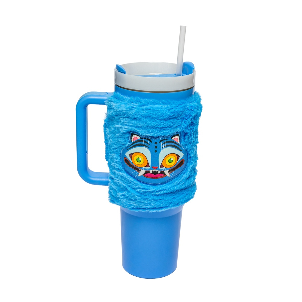 KPop Demon Hunters - Fuzzy Tumbler Derpy Tiger 1,18 liter