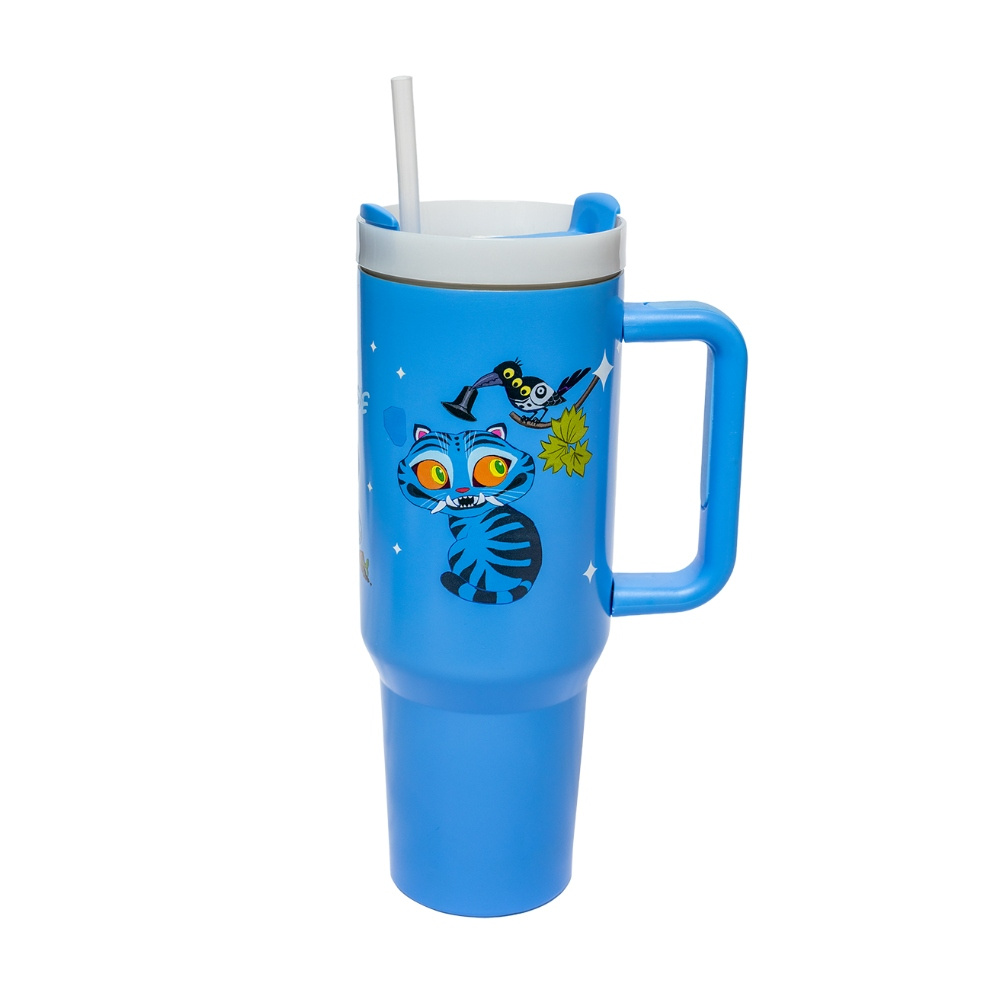 KPop Demon Hunters - Fuzzy Tumbler Derpy Tiger 1,18 liter