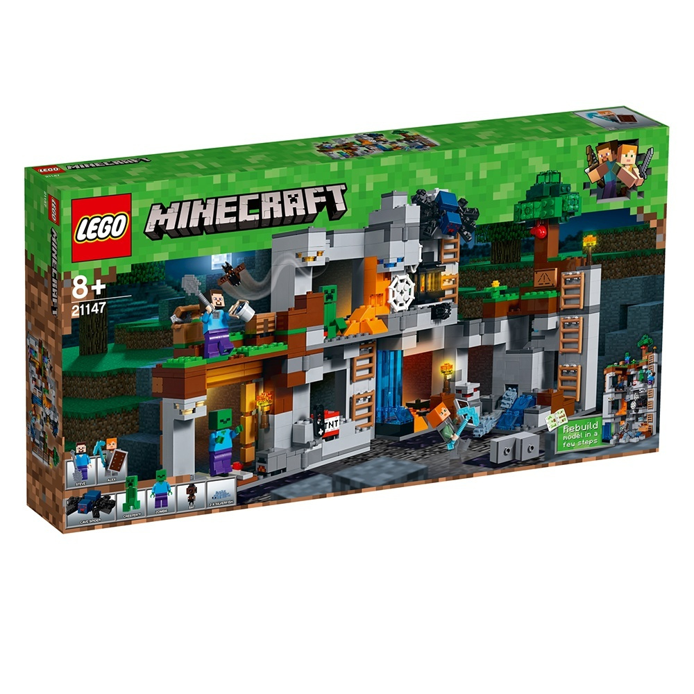 LEGO Minecraft Berggrundsäventyren - 21147
