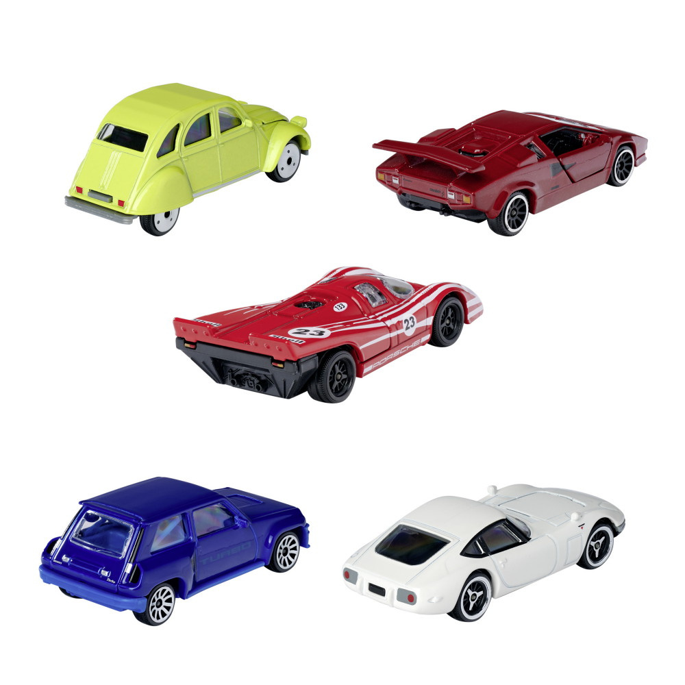Majorette, Veteranbilar 5-Pack
