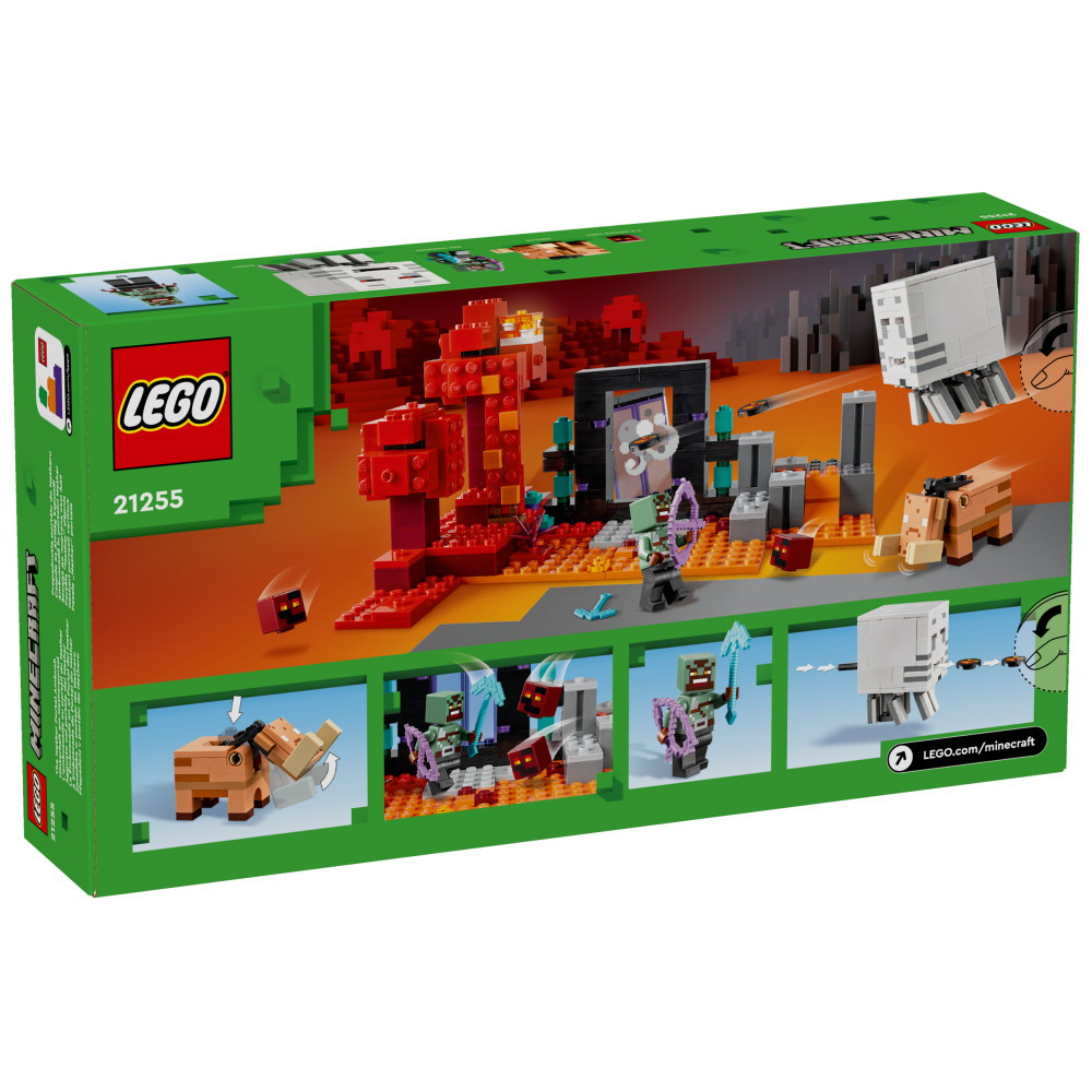 LEGO Minecraft - Attack vid Nether-portalen