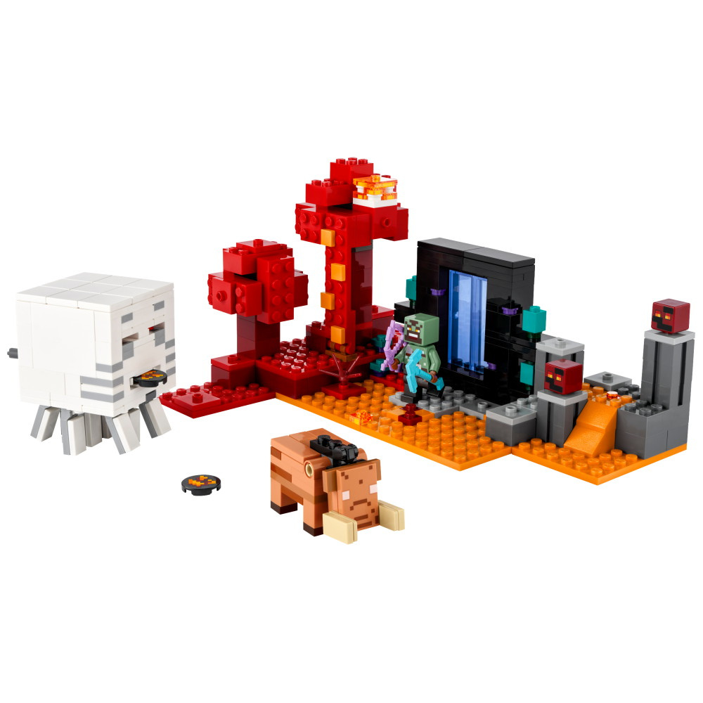 LEGO Minecraft - Attack vid Nether-portalen
