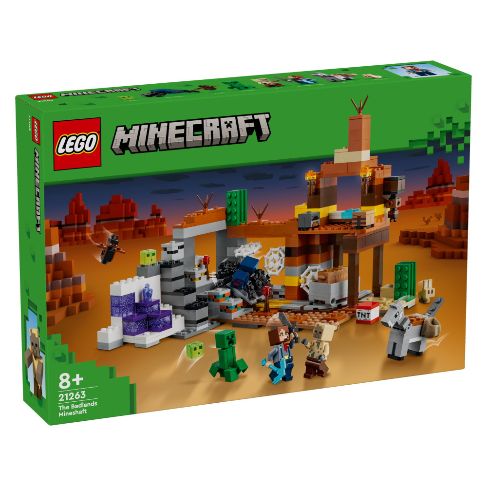 LEGO Minecraft - Gruvschaktet i stenöknen