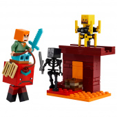 LEGO Minecraft - Lavastriden i Nether LEGO Minecraft - Lavastriden i Nether