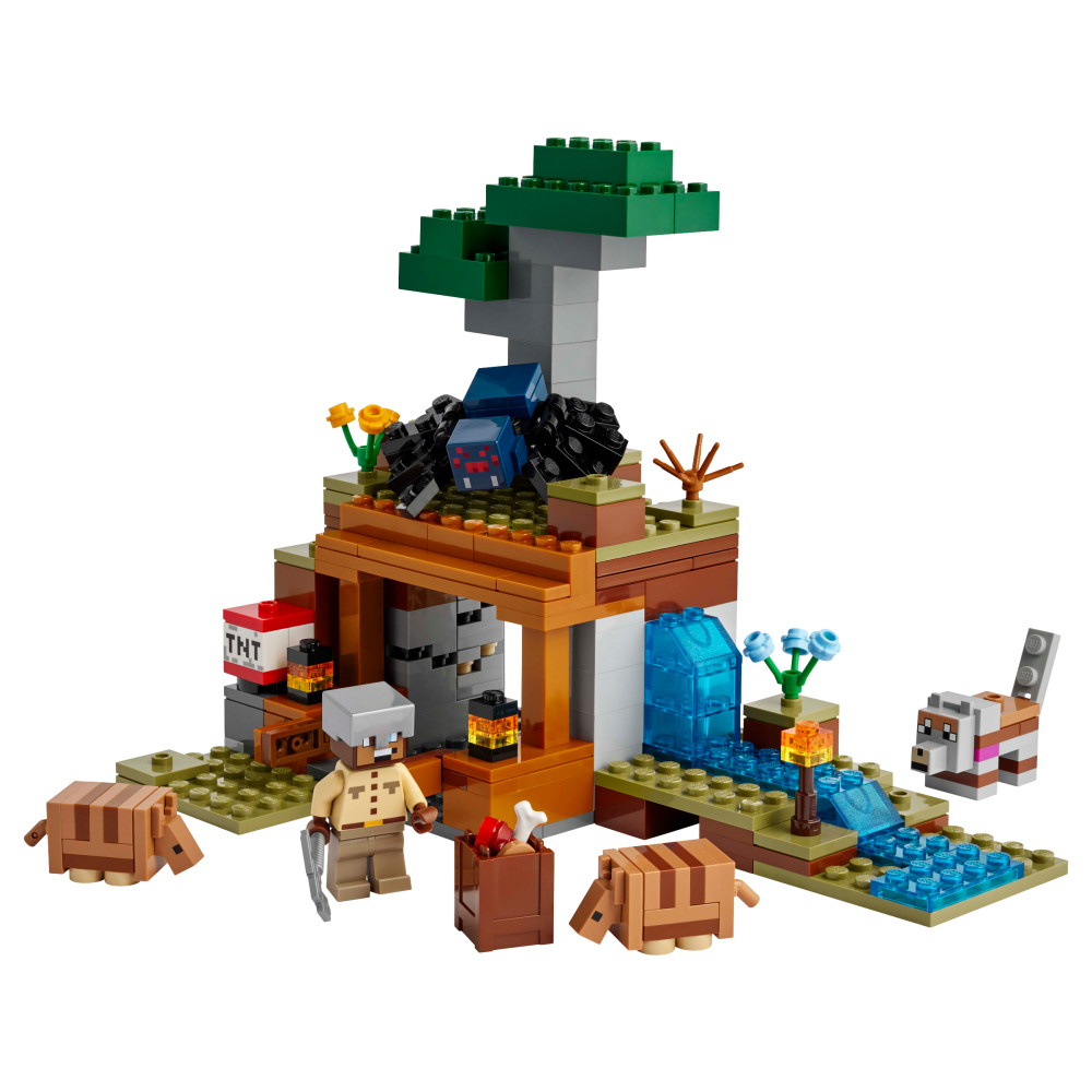 LEGO Minecraft - Expeditionen till bältdjursgruvan