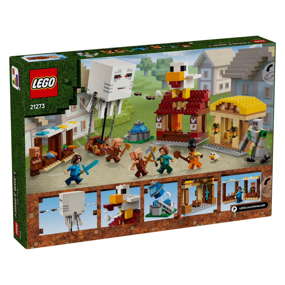 LEGO Minecraft - Byanfall med gastballong