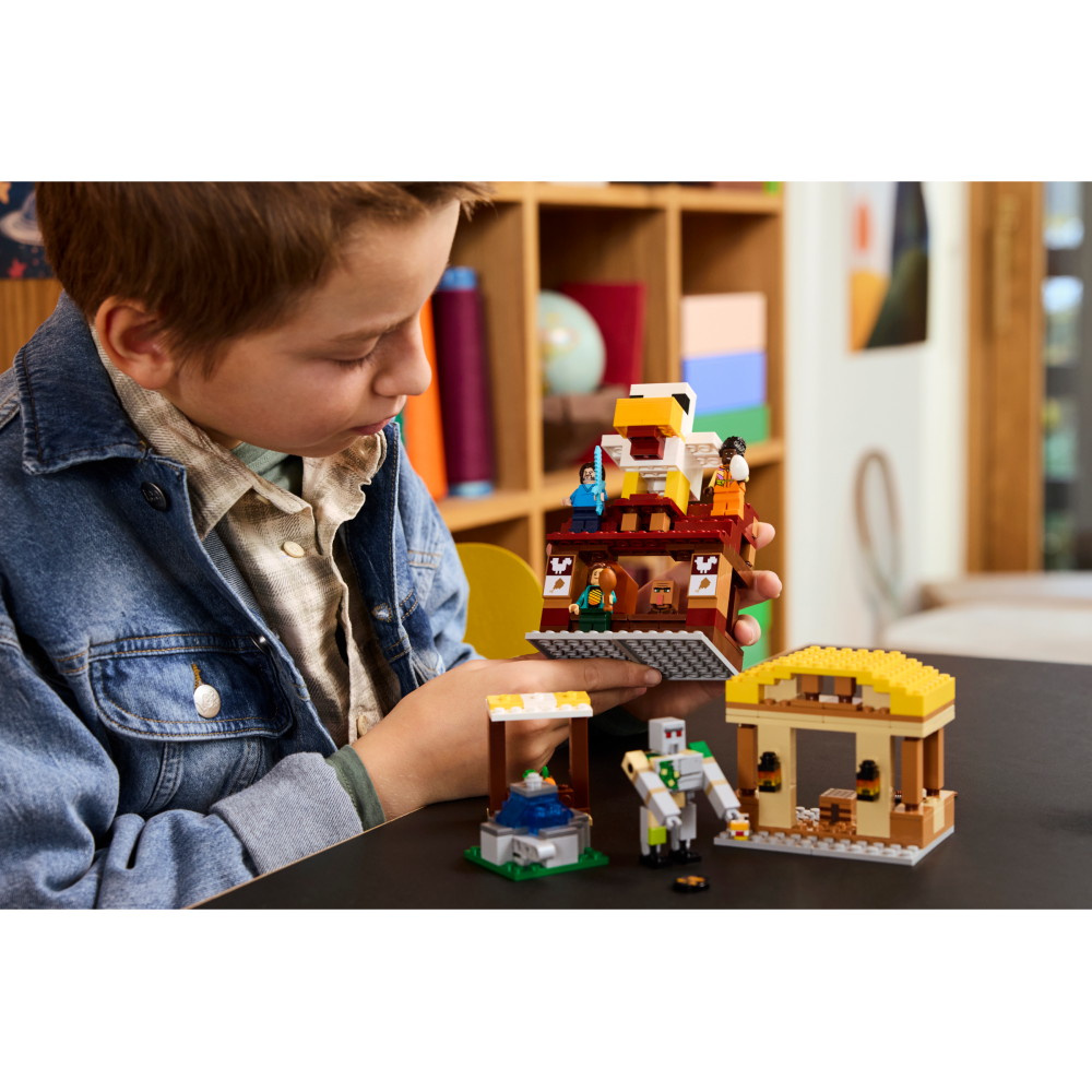 LEGO Minecraft - Byanfall med gastballong