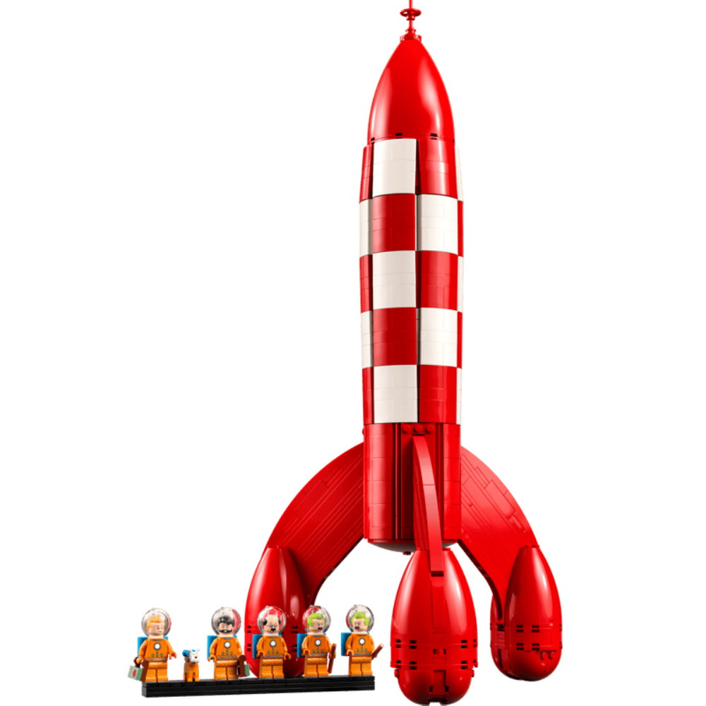 LEGO Ideas - TIntin Månraket