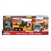 Volvo FH-16 Lastbil med L350H Hjullastare Volvo FH-16 Lastbil med L350H Hjullastare