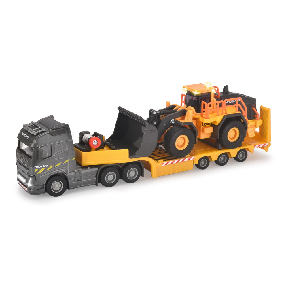 Volvo FH-16 Lastbil med L350H Hjullastare